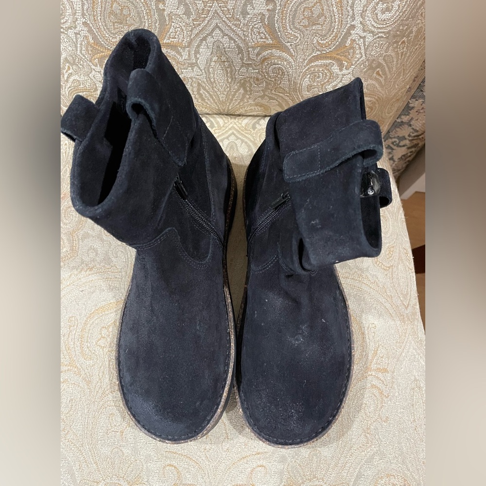 Birkenstock Women's Black Suede Ankle Boots -Size 37